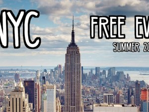 NYC Free Events Summer 2015